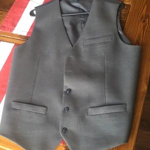 Medium gray vest